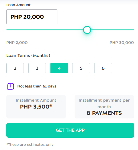 Unacash Philippines apply loan online with the app